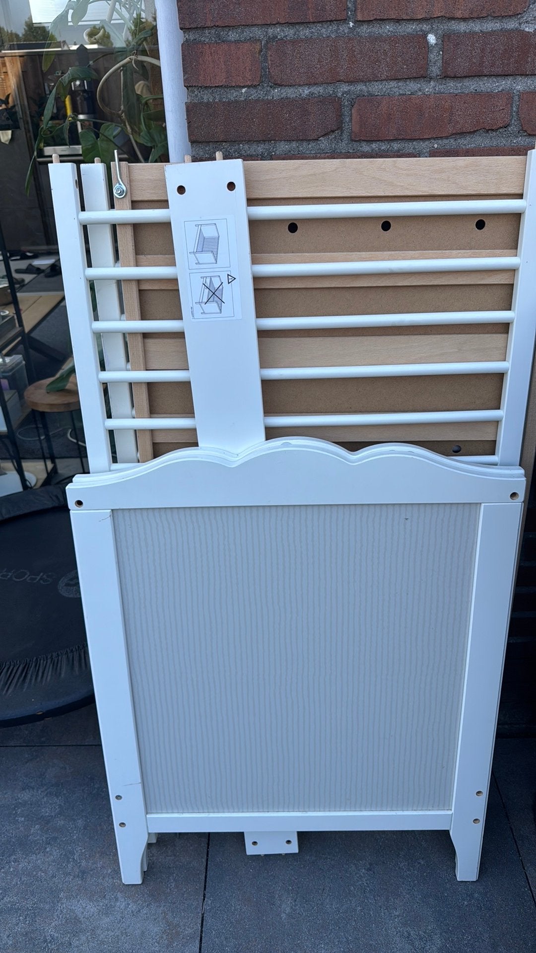 Baby ledekant, Ophalen, Zo goed als nieuw, Minder dan 140 cm, Matras