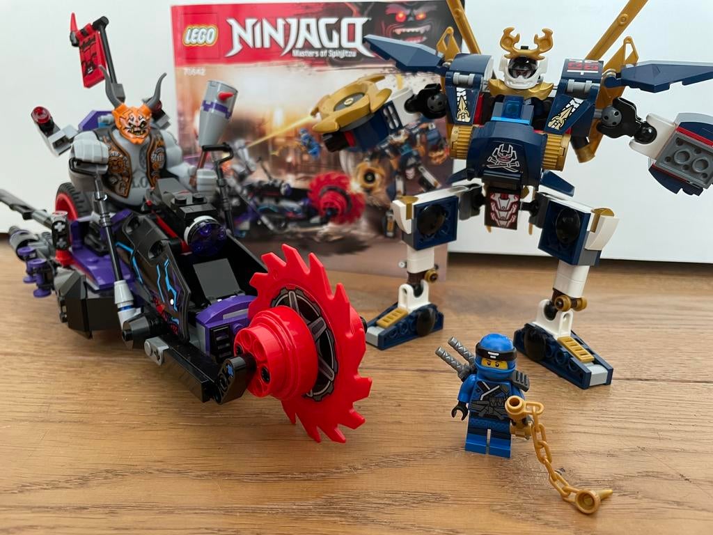 Lego Ninjago 70642 Killo VS Samurai! Compleet!, Kinderen en Baby's, Speelgoed | Duplo en Lego, Ophalen of Verzenden, Zo goed als nieuw