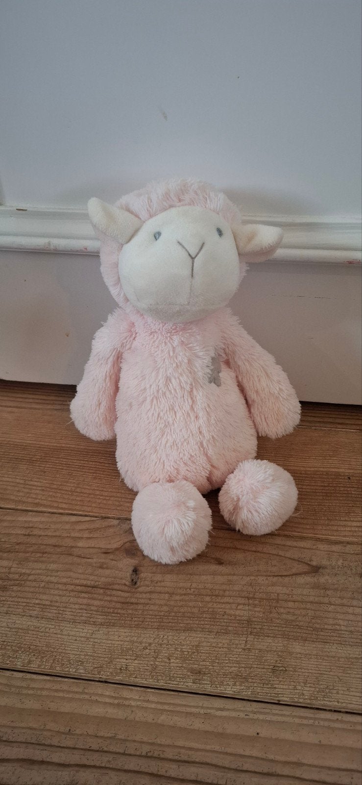 Diverse knuffels: schaap, beer en Pluto - gratis af te halen, Ophalen, Gebruikt, Overige typen, Meerkleurig