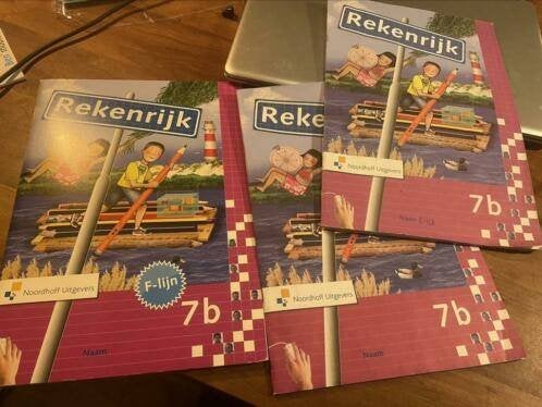 Rekenrijk groep 7 7b schrift schriften ingevuld f-lijn, Verzenden, Gelezen, Overige niveaus, Overige vakken