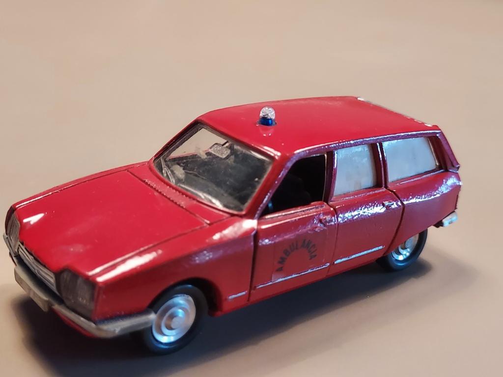 Citroën  GS Break 1220 ambulance 1:43 Luso Toys 1:43, Ophalen of Verzenden, Gebruikt, Auto, Overige merken