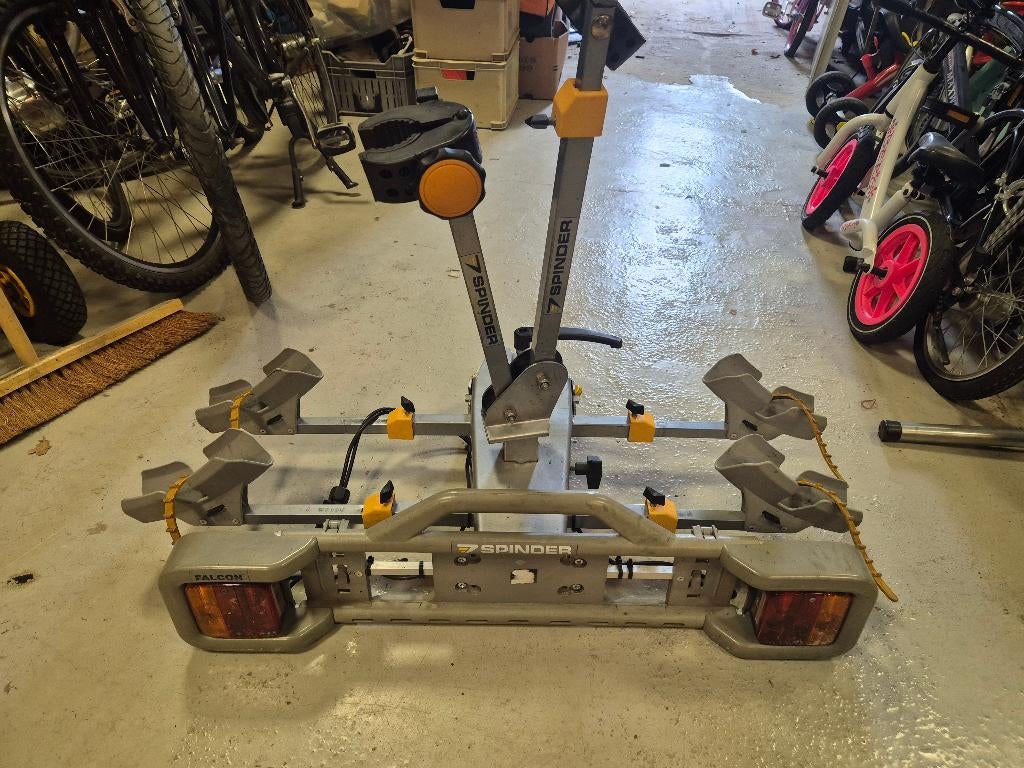 SPINDER falcon en diverse TWINNY load, Auto diversen, Fietsendragers, Ophalen, Gebruikt, Trekhaakdrager