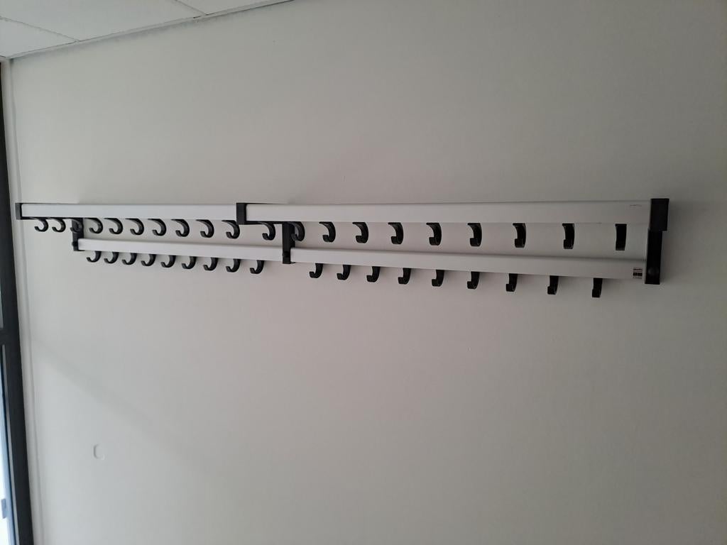 Wandkapstok kapstok Aestic 2 meter lang, Gebruikt, Minder dan 100 cm, Metaal, Ophalen