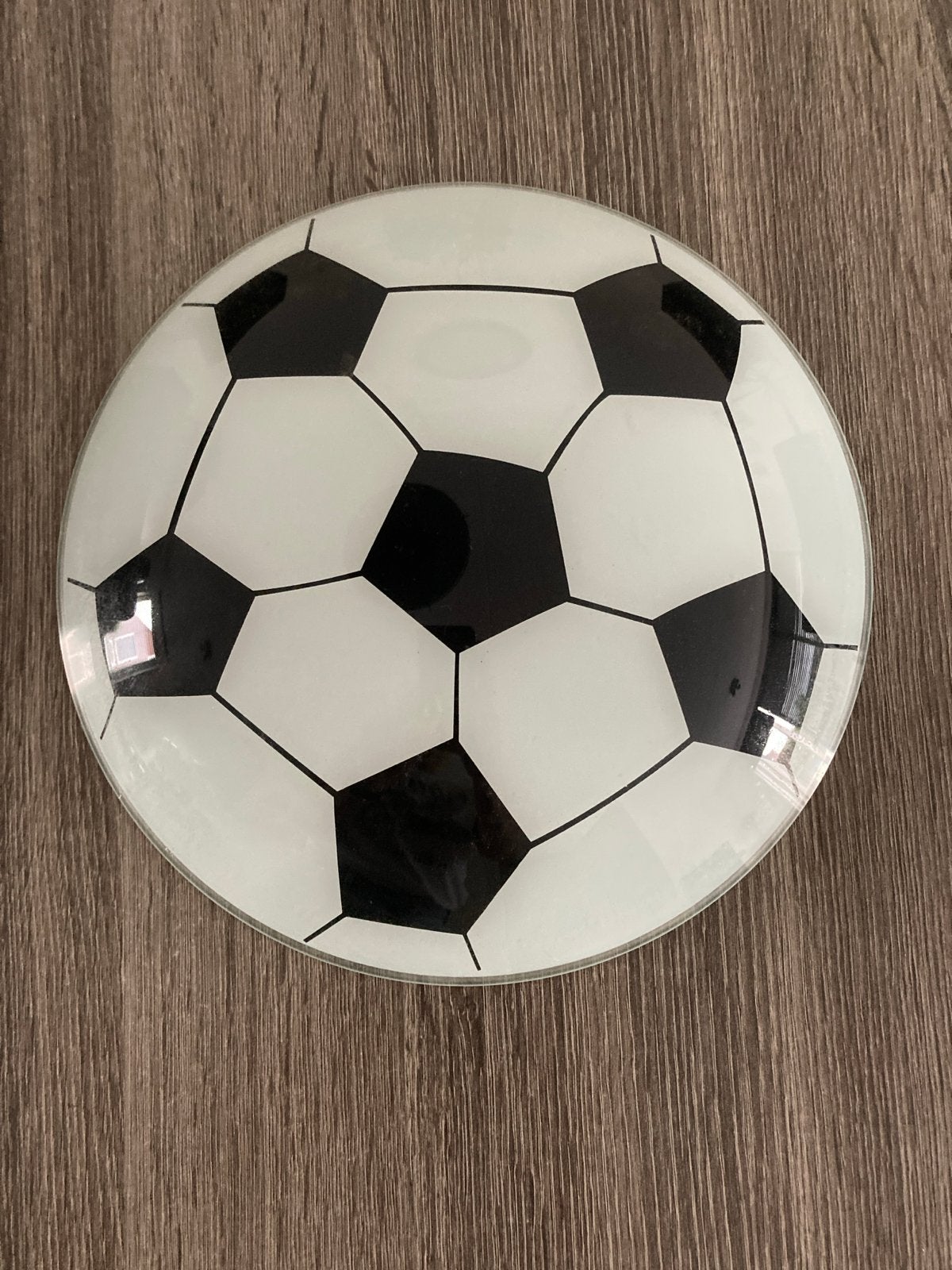 Voetbal plafondlamp - perfect voor kinderkamer, Ophalen, Gebruikt