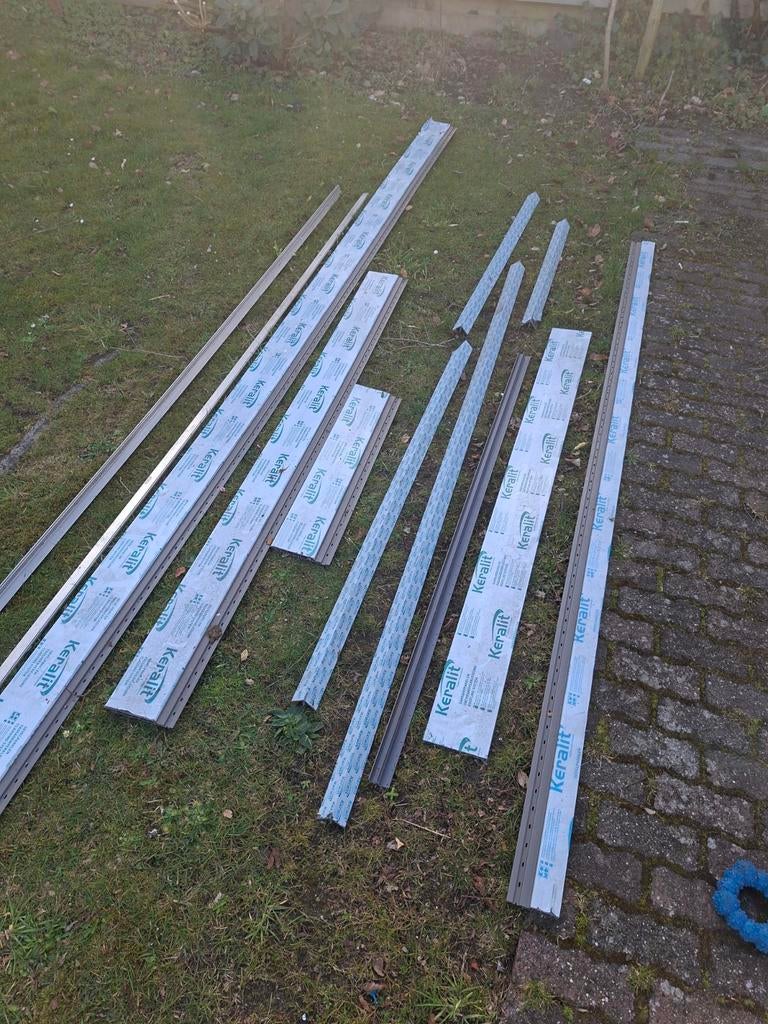 Keralit kwartsgrijs profielen en rabatdelen, Ophalen, Overige houtsoorten, Minder dan 25 mm, Plank