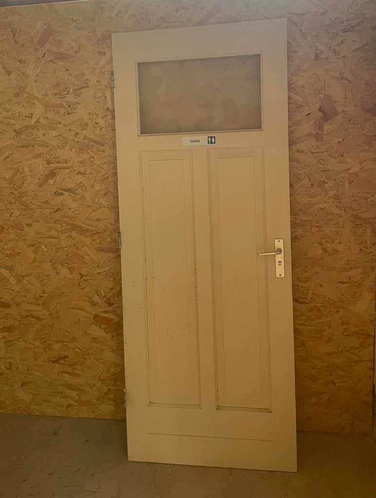 Paneeldeur, Ophalen, 80 tot 100 cm, Binnendeur, Zo goed als nieuw