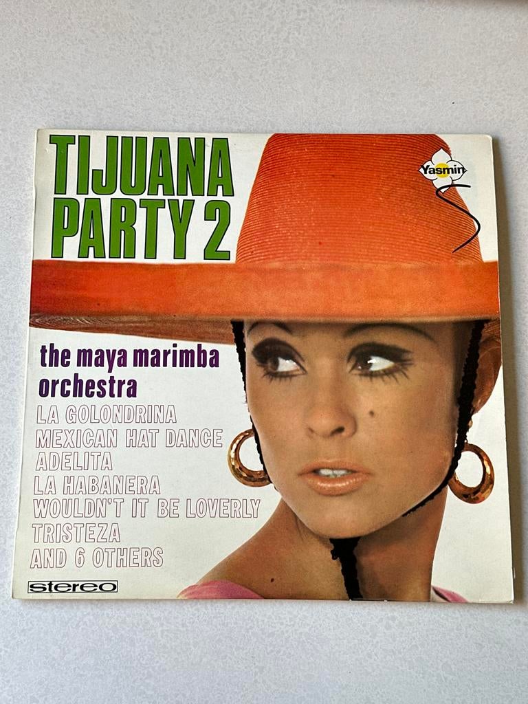 Tijuana Party 2 - The Maya Marimba Orchestra Vinyl LP, Ophalen of Verzenden, Gebruikt, 12 inch