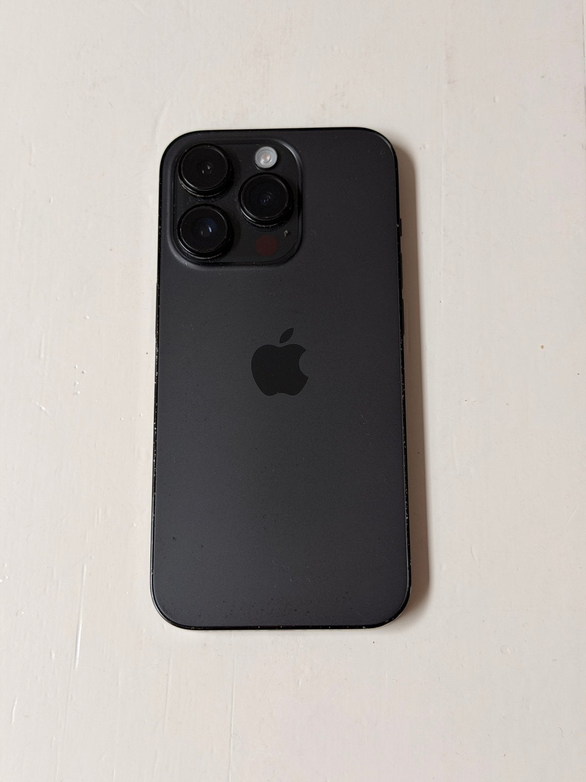 Apple iPhone 14 Pro 128GB Space Black – Werkt perfect, Zwart, 77 %, Ophalen of Verzenden, Zo goed als nieuw