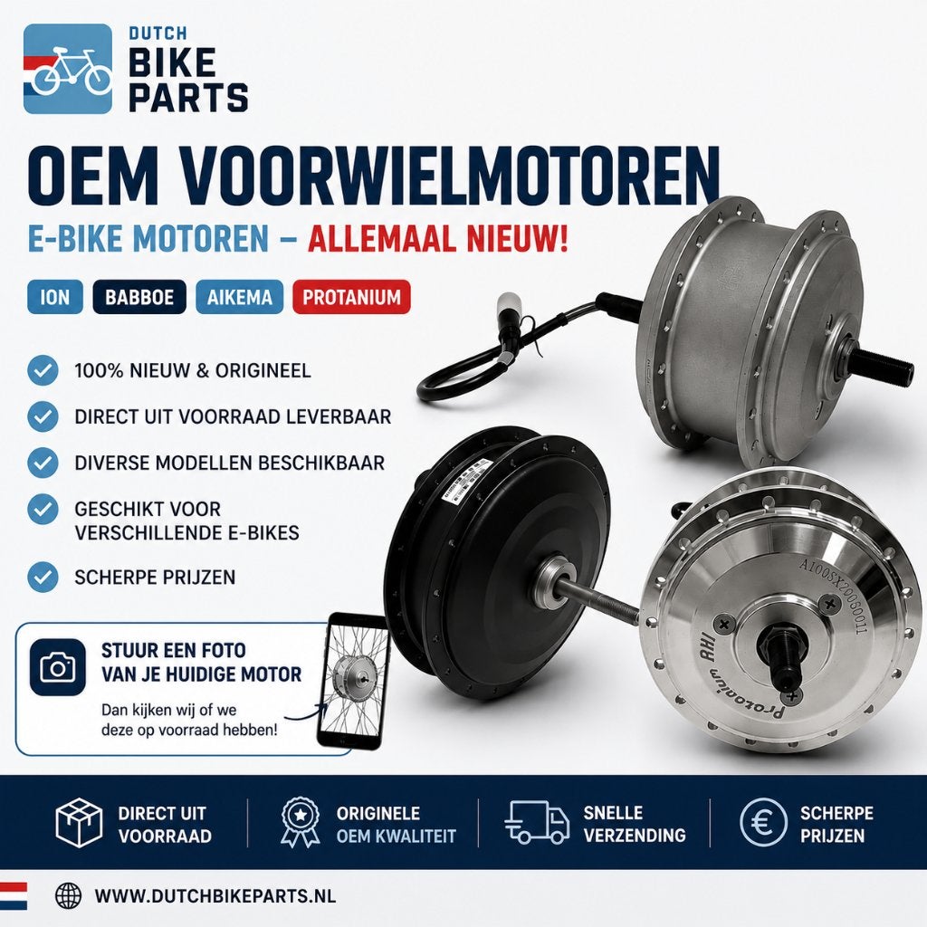 E-Bike Voorwielmotoren – ION | Babboe | Aikema | Protanium, Nieuw, Ligfiets, Ophalen of Verzenden, Info@accel.nl