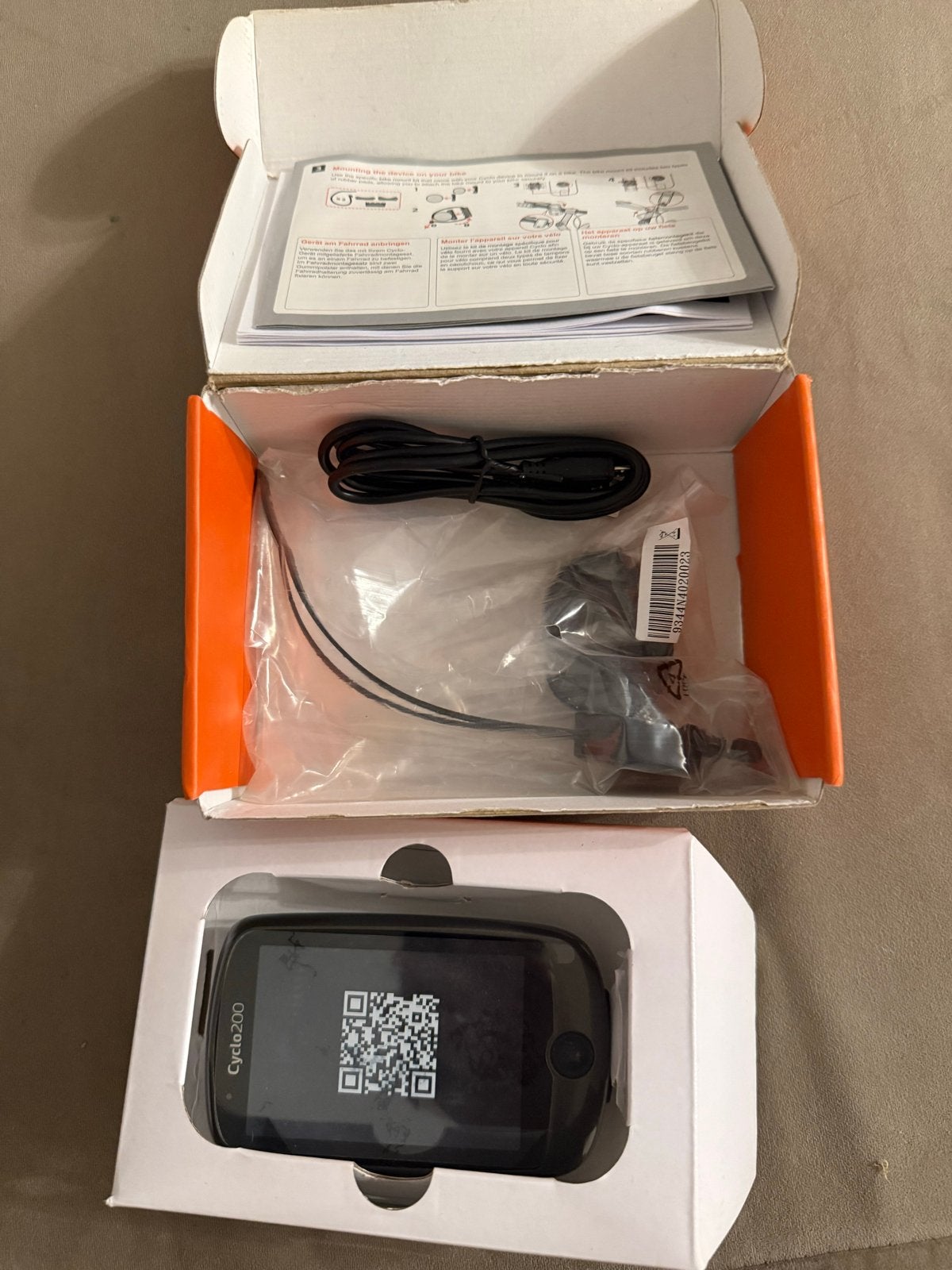 Mio Cyclo 200 fietsnavigatie GPS, Fietsen en Brommers, Fietsaccessoires | Fietscomputers, Zo goed als nieuw, GPS, Ophalen of Verzenden