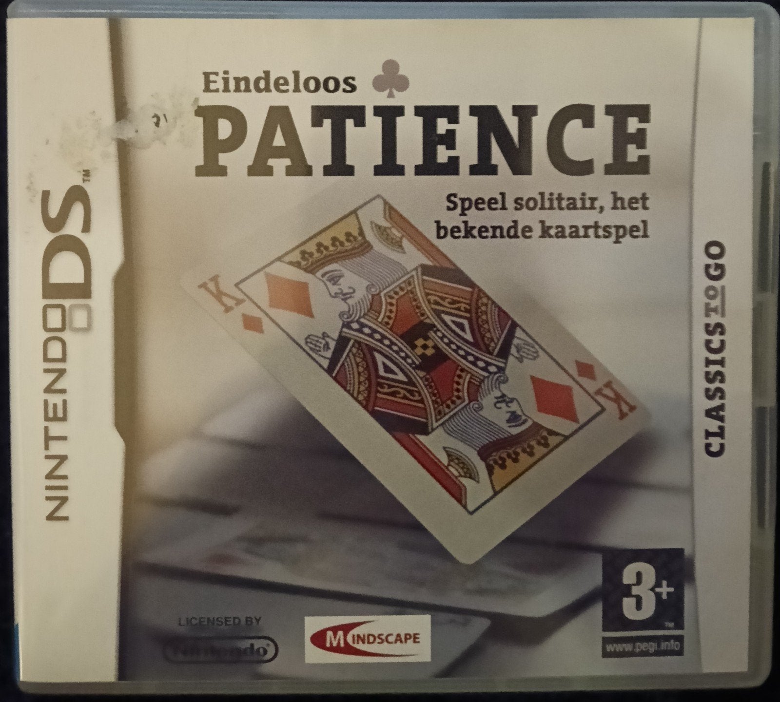 Eindeloos Patience nds, Spelcomputers en Games, 1 speler, Ophalen of Verzenden, Zo goed als nieuw, Vanaf 3 jaar