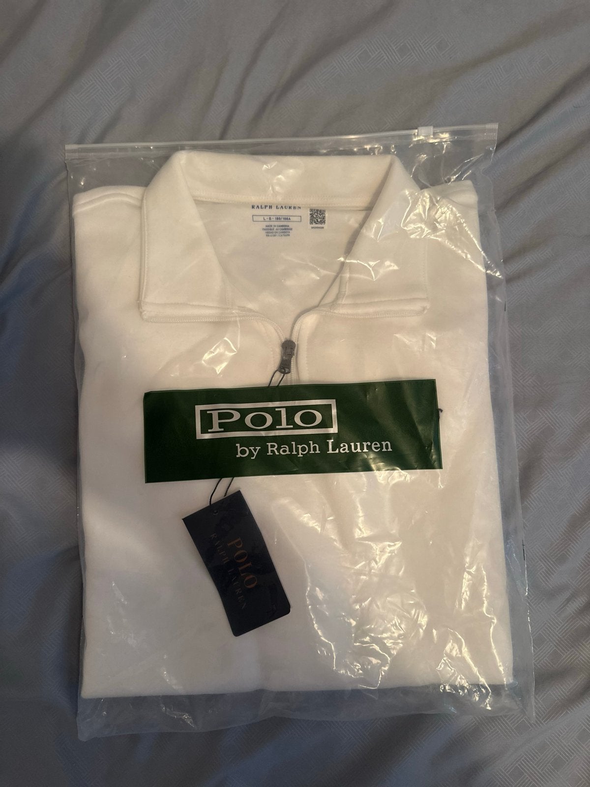 Ralph Lauren quarter zip maat M, Ophalen of Verzenden, Nieuw, Maat 48/50 (M), Wit