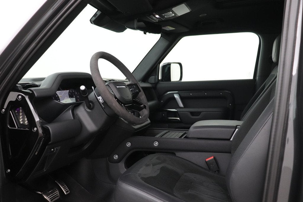 Land Rover Defender 5.0 P525 90 V8 Carpathian Edition 5- Per, Auto's, Land Rover, Automaat, 2546 kg, Leder, Startonderbreker