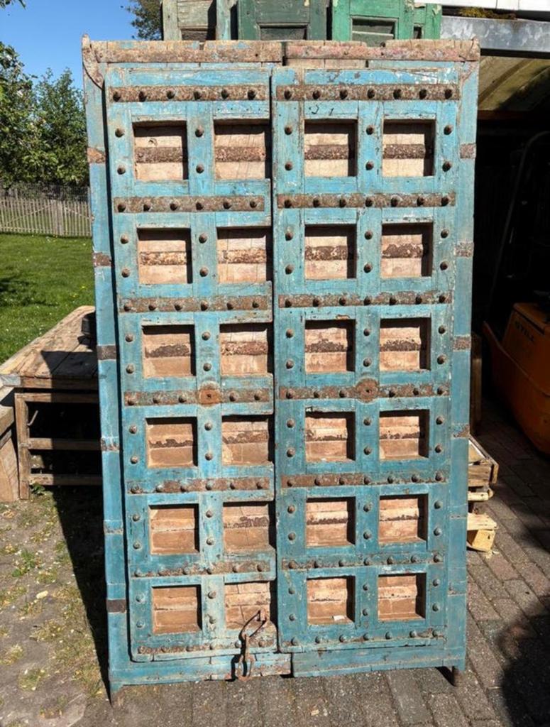 Partij van 10 sets oude deuren uit India € 75 PER STUK!, Ophalen, Gebruikt, Hout, Nvt