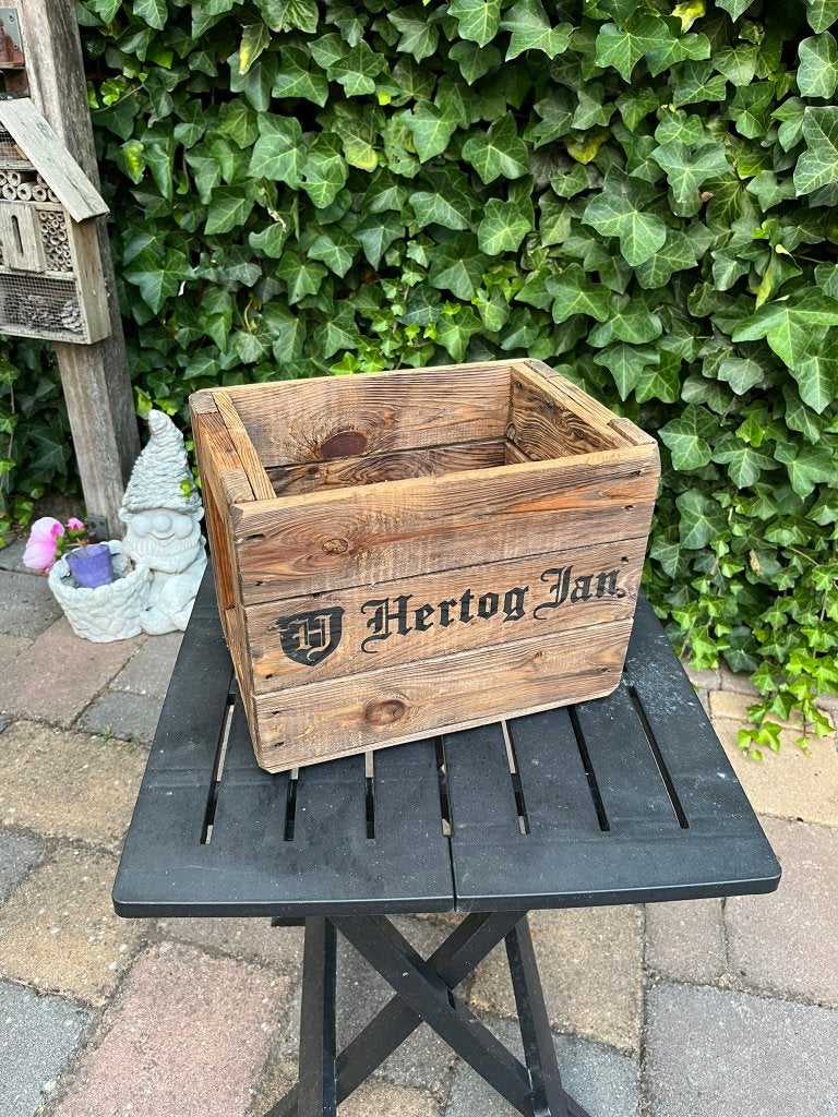 Hertog Jan Houten krat, Verzamelen, Biermerken, Zo goed als nieuw, Overige typen, Hertog Jan, Ophalen