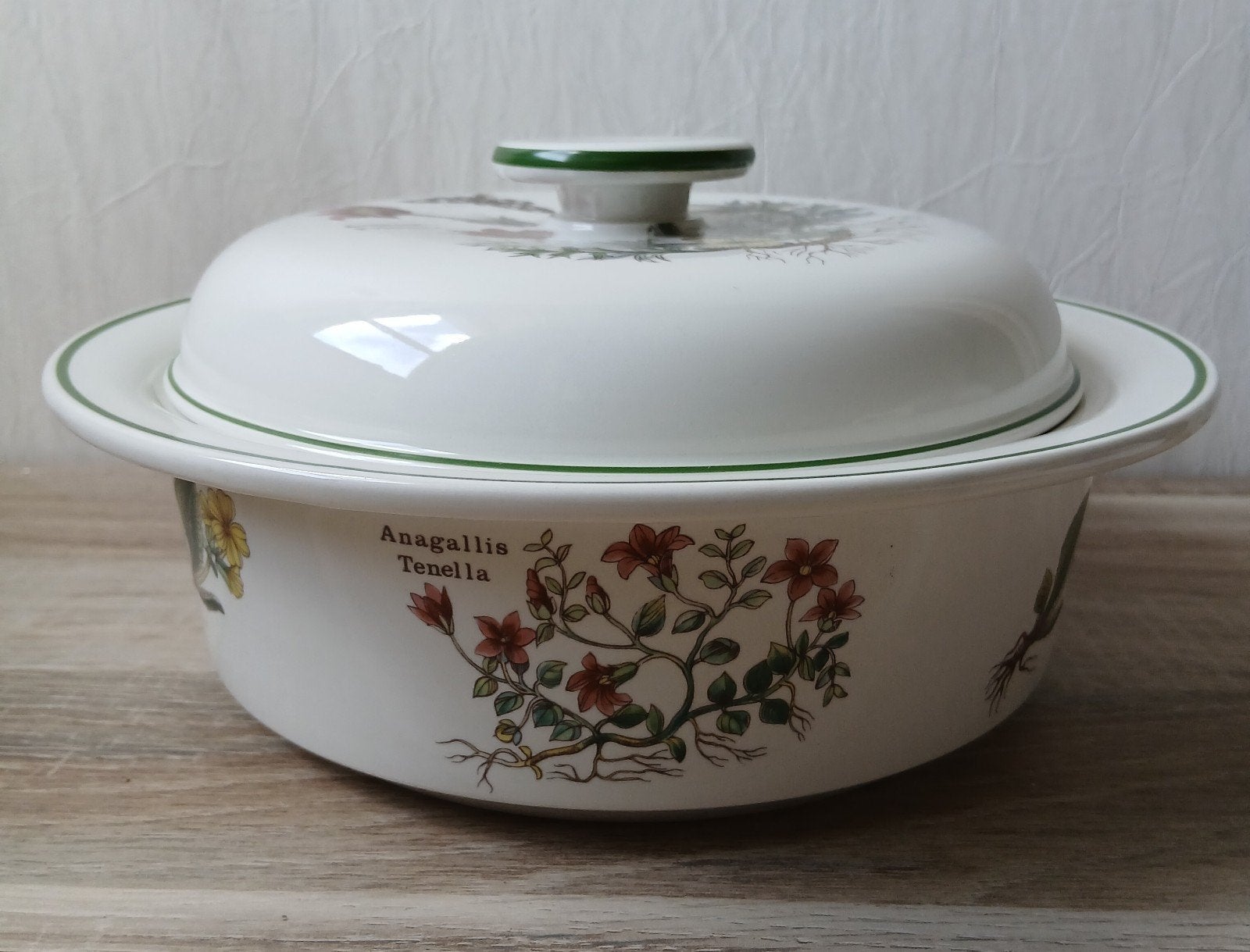 Florabunda Wedgwood Dekschaal Made In England Z.G.A.N, Verzenden