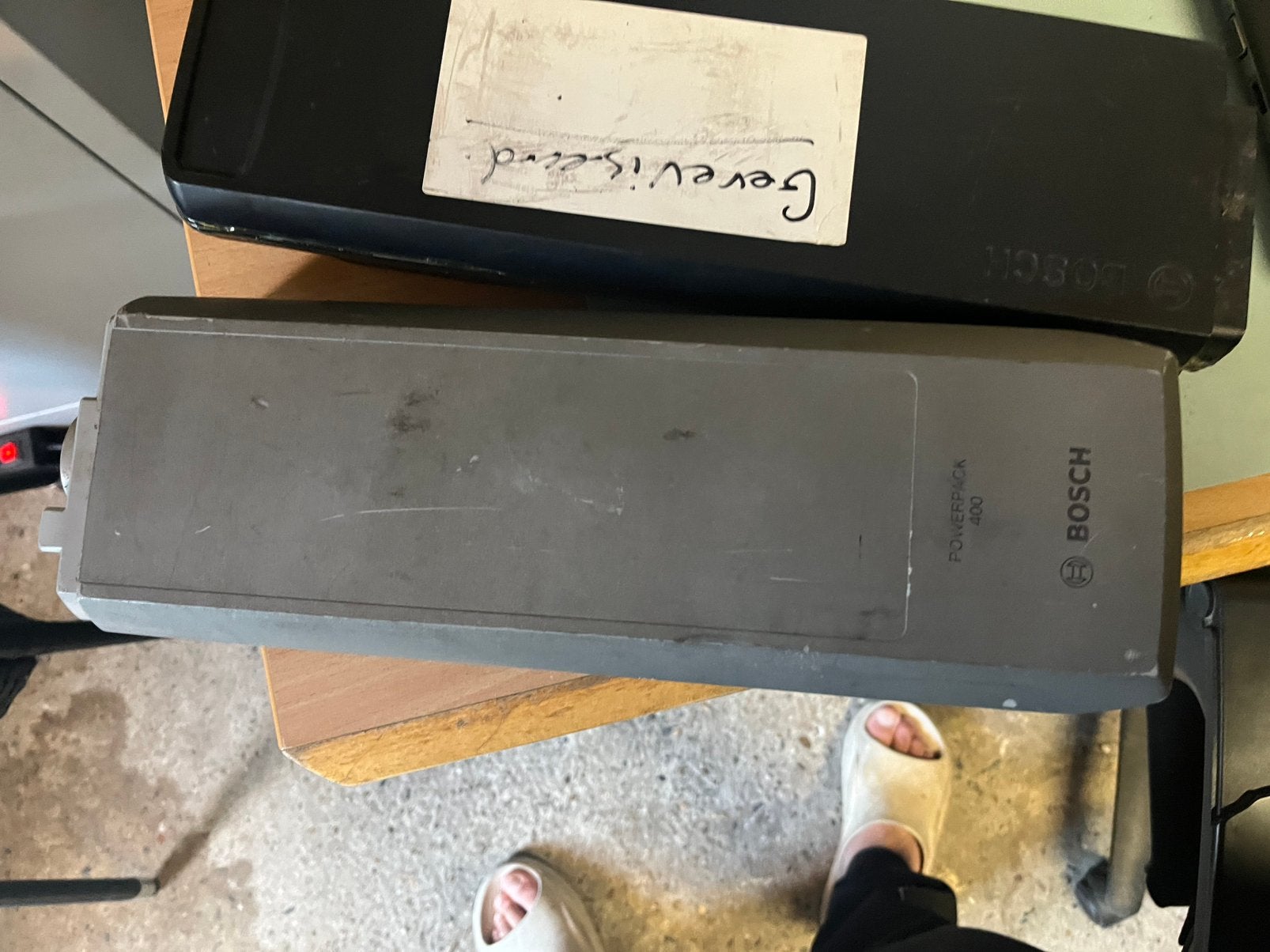 2x BOSCH ACCU”S. 400 WT, Ophalen of Verzenden, Zo goed als nieuw