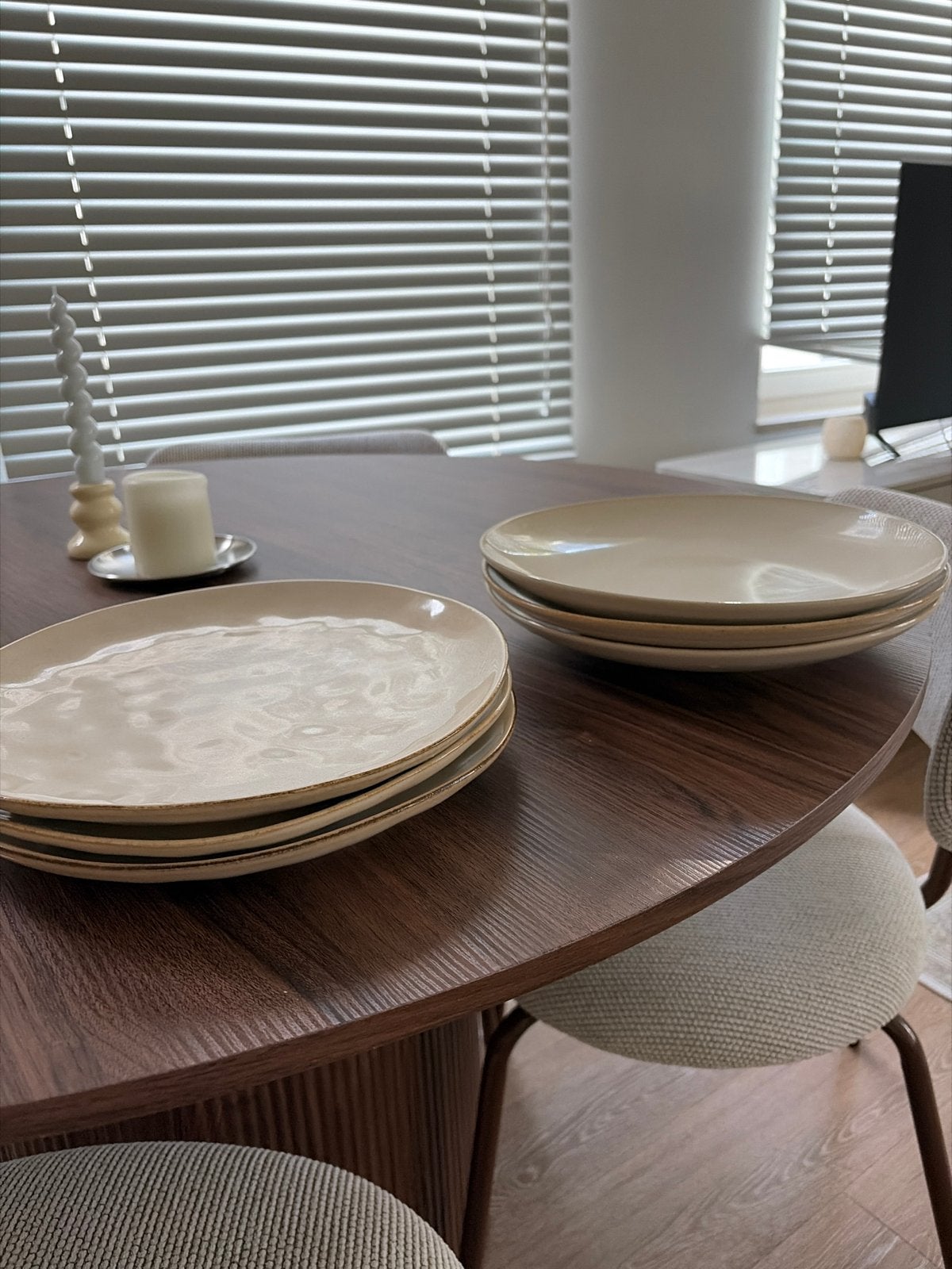 Set van 6 Siaki dinerborden - Zo goed als nieuw, Ophalen, Overige merken, Keramiek, Zo goed als nieuw