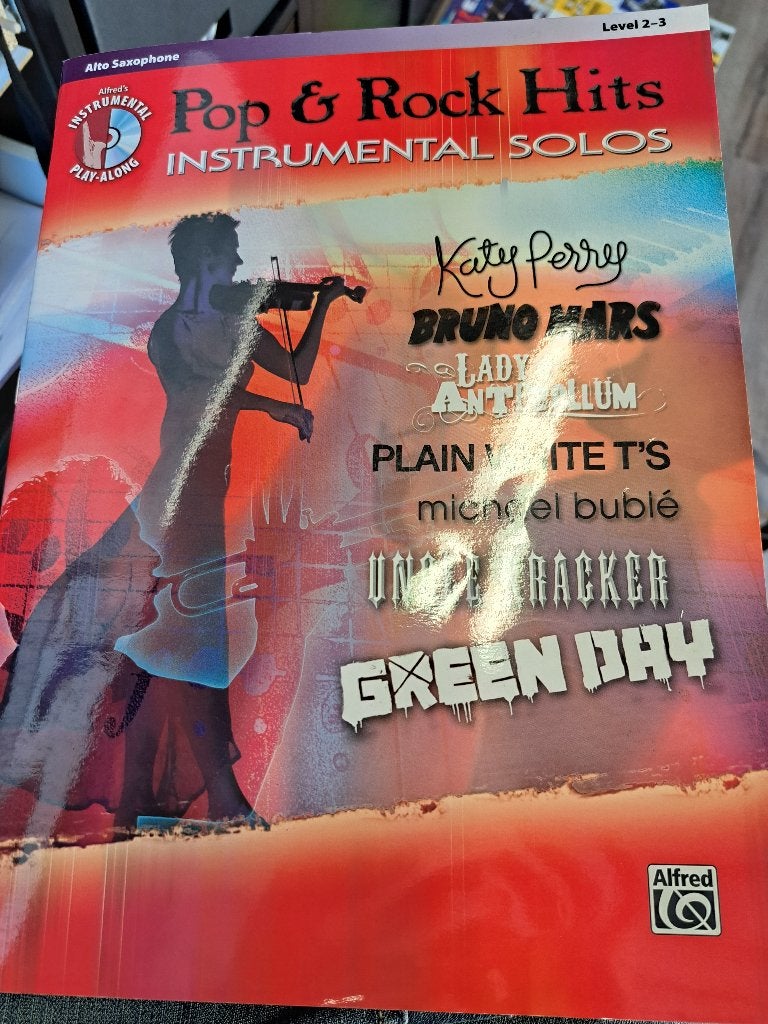 Pop & Rock hits, Muziek en Instrumenten, Saxofoon, Ophalen of Verzenden, Zo goed als nieuw, Artiest of Componist