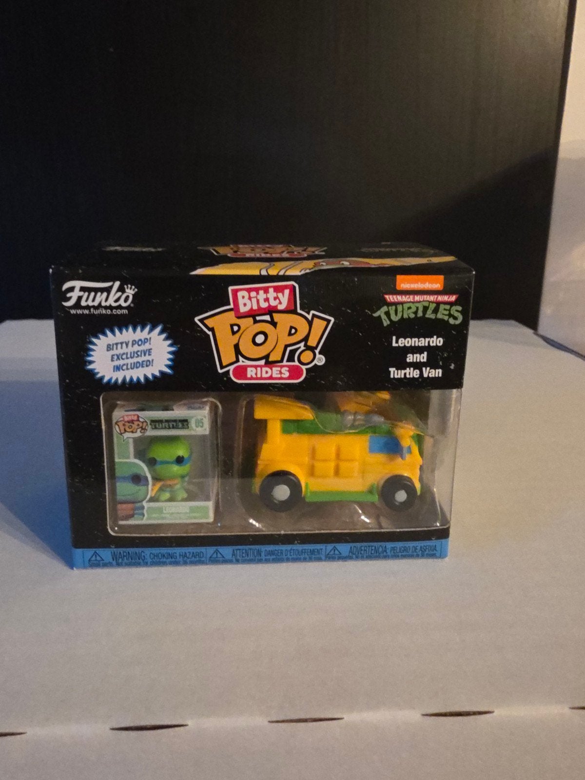 Funko Bitty Pop - Leonardo and Turtle Van, Ophalen of Verzenden, Nieuw