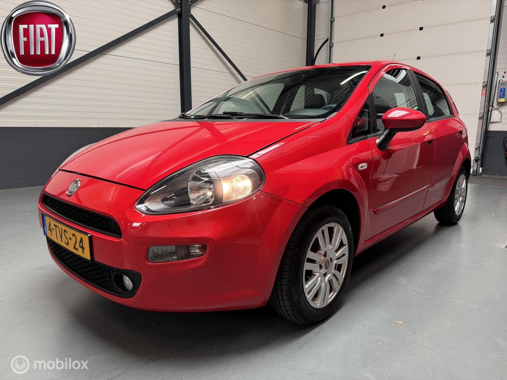 Fiat Punto Evo 1.2 Pop 5-deurs Airco|LM-velgen|Elektr-pakket, Auto's, Fiat, Voorwielaandrijving, Stof, 1242 cc, 4 cilinders