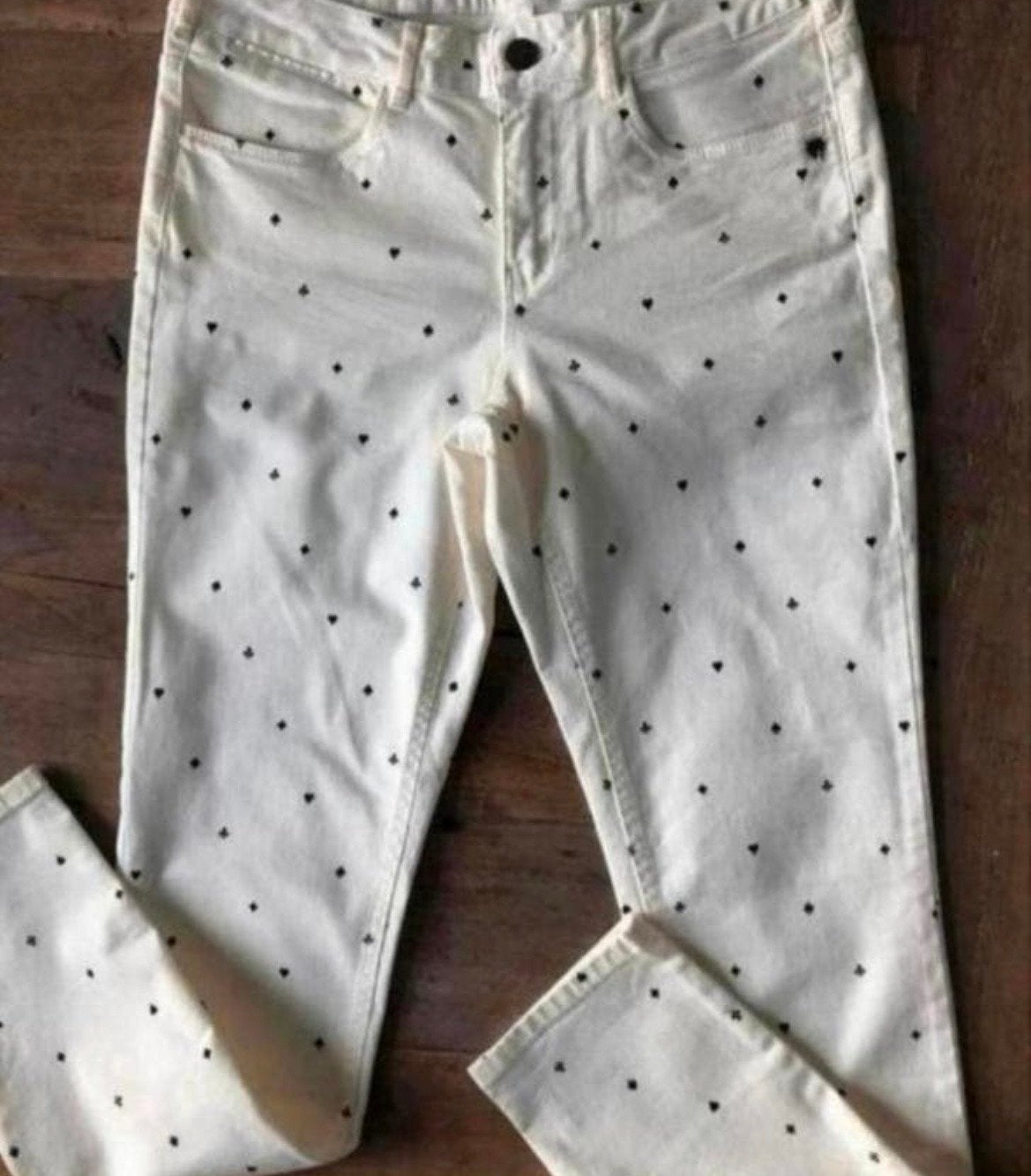 Scotch & Soda Jeans met Hartjesprint - Maat W29/L32, Kleding | Dames, Ophalen of Verzenden, Zo goed als nieuw, Overige kleuren