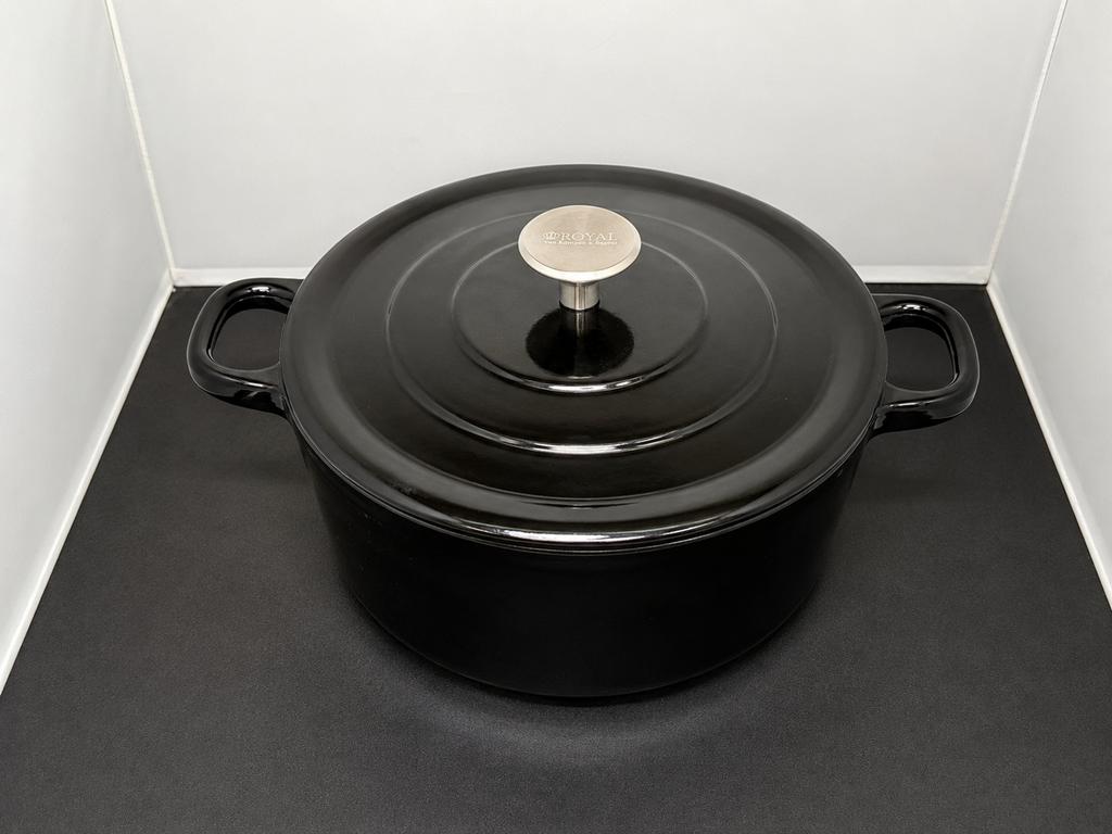 Royal van Kempen & Begeer Braadpan/Stoofpan 25 cm Zwart, Huis en Inrichting, Keuken | Potten en Pannen, Gebruikt, Ophalen of Verzenden