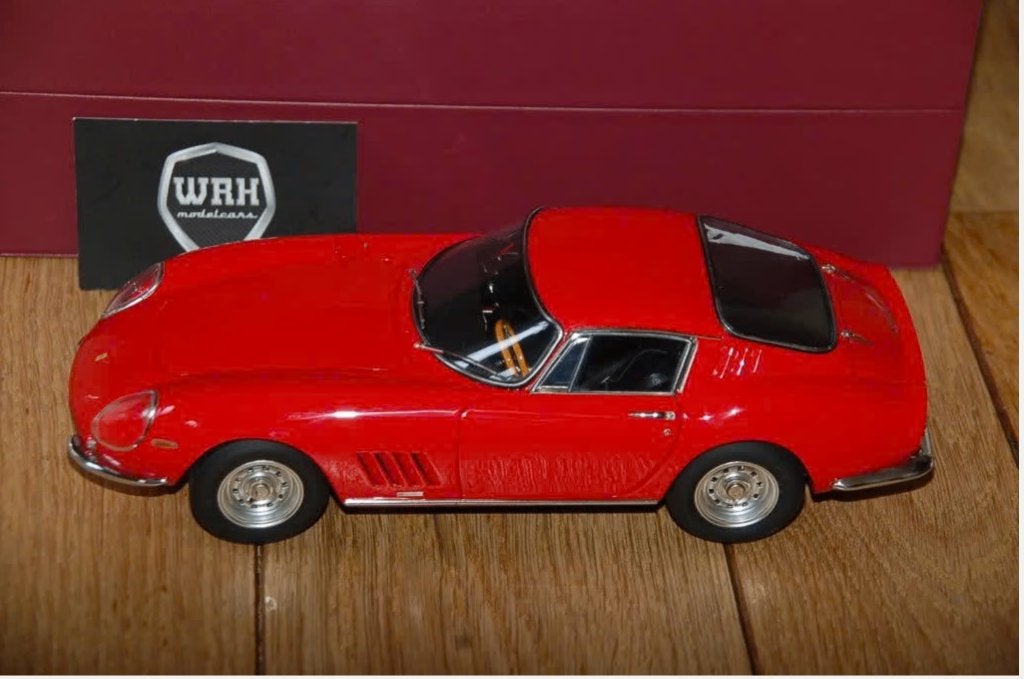 1:18 FERRARI 275 GTB rosso corsa CMC M-210 in box LTD WRH, Verzenden, Zo goed als nieuw, Auto, Overige merken