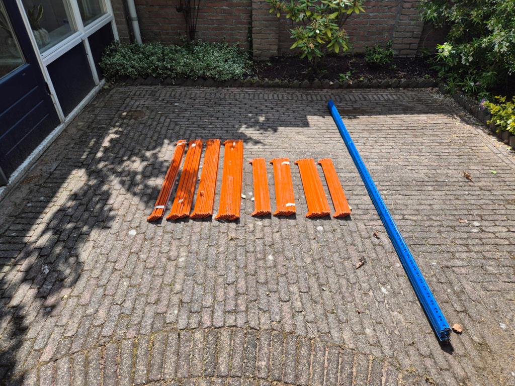 Stevige stellingkast (laatste dag ander stort) 60x90x240 cm, Huis en Inrichting, Kasten | Stellingkasten, Ophalen of Verzenden