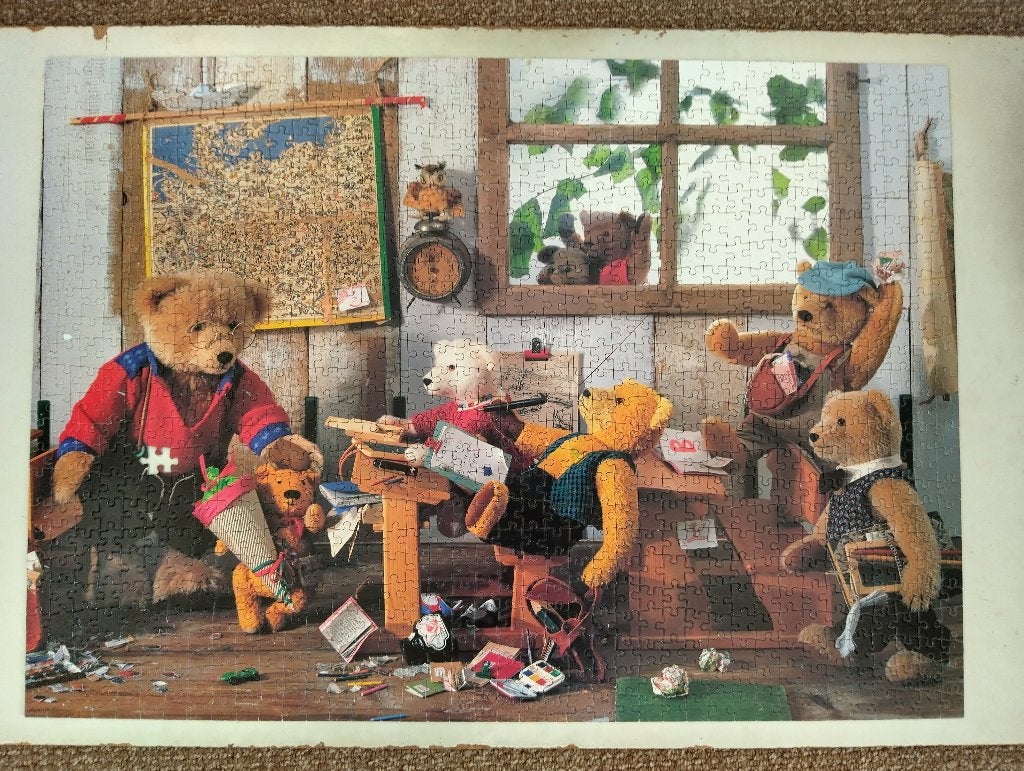 Puzzel, Ophalen, 500 t/m 1500 stukjes, Gebruikt, Legpuzzel