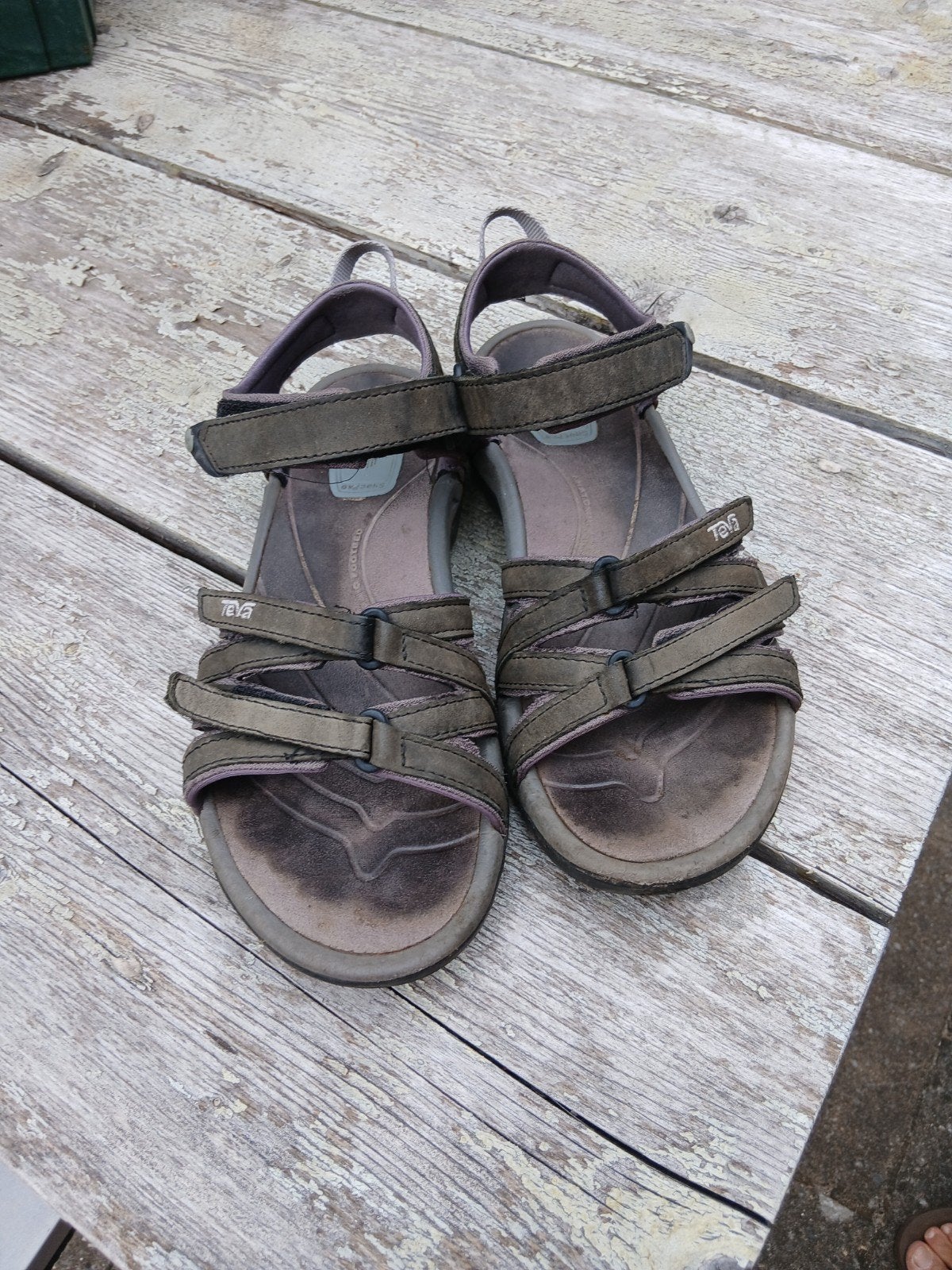 Teva's, Zwart, Teva, Gedragen, Sandalen of Muiltjes