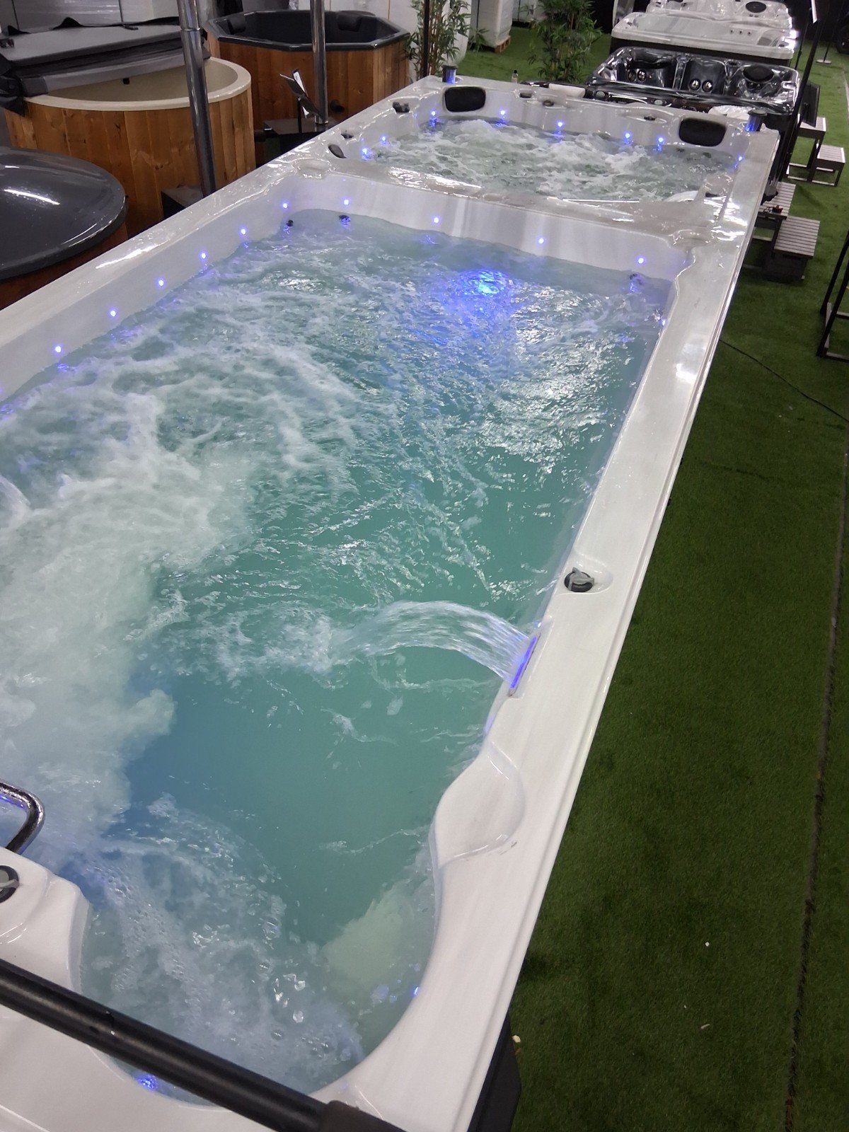 Balboa spa zwemspa dubbele swimspa + garantie, Ophalen of Verzenden, Zo goed als nieuw