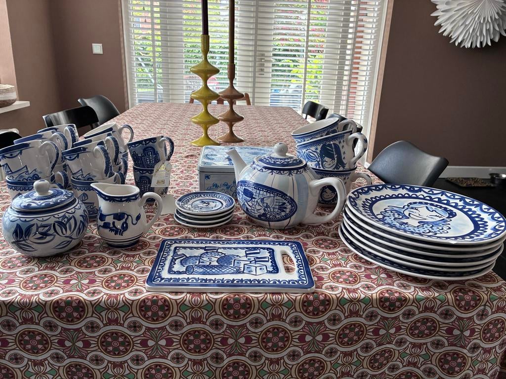 Set servies Blond Amsterdam Delfts blauw, Ophalen, Blond Amsterdam, Zo goed als nieuw, Aardewerk