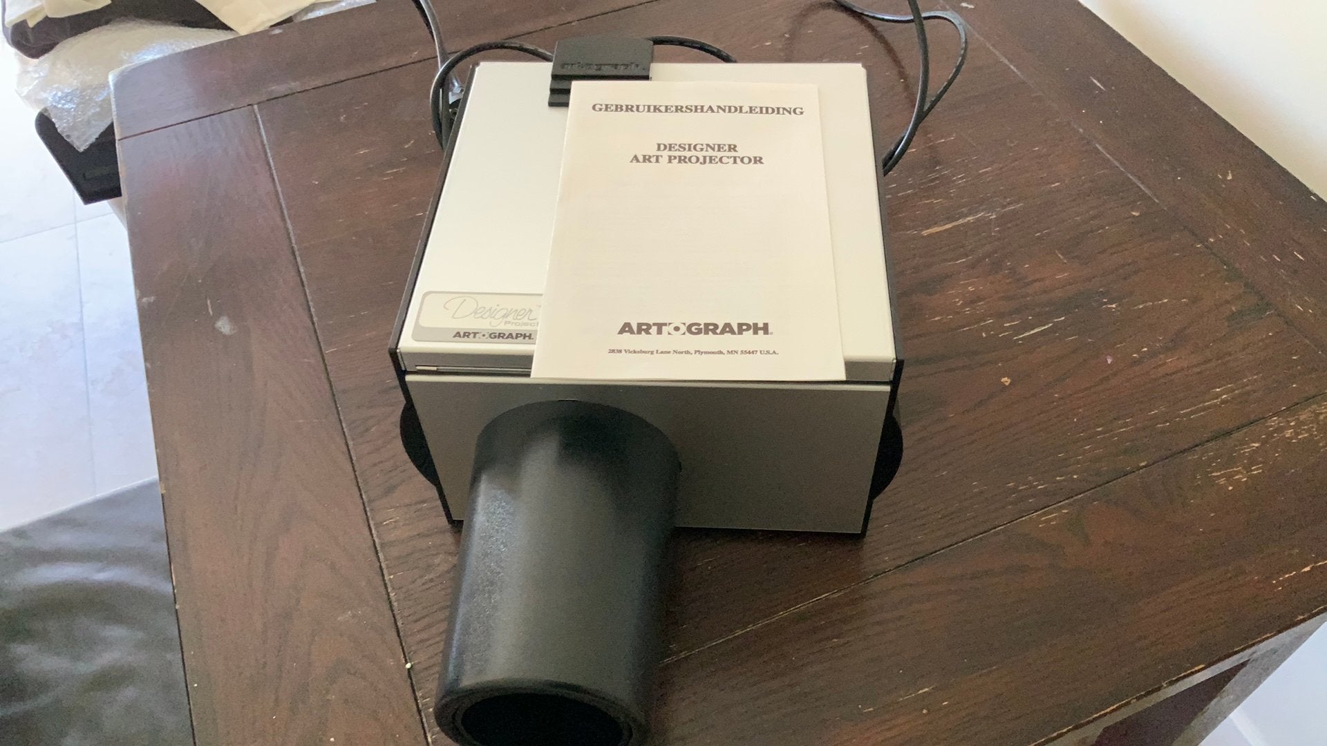 Projector, Ophalen, Gebruikt