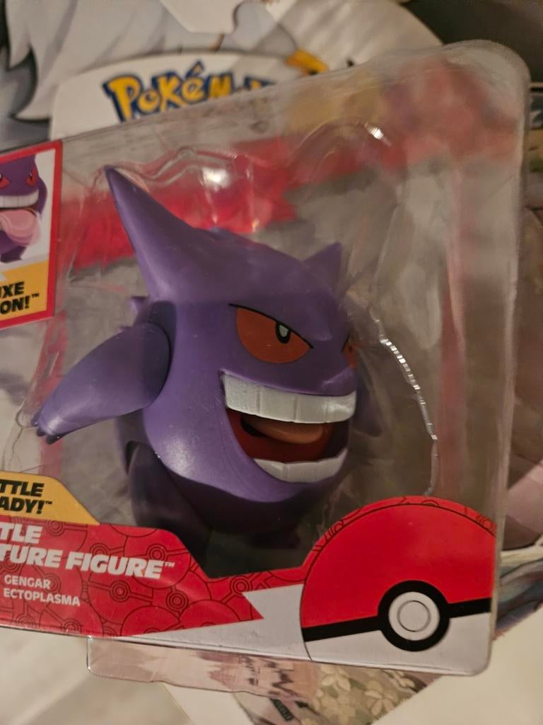 Pokémon Battle Feature Figuur - Gengar (Ectoplasma), Ophalen of Verzenden, Nieuw