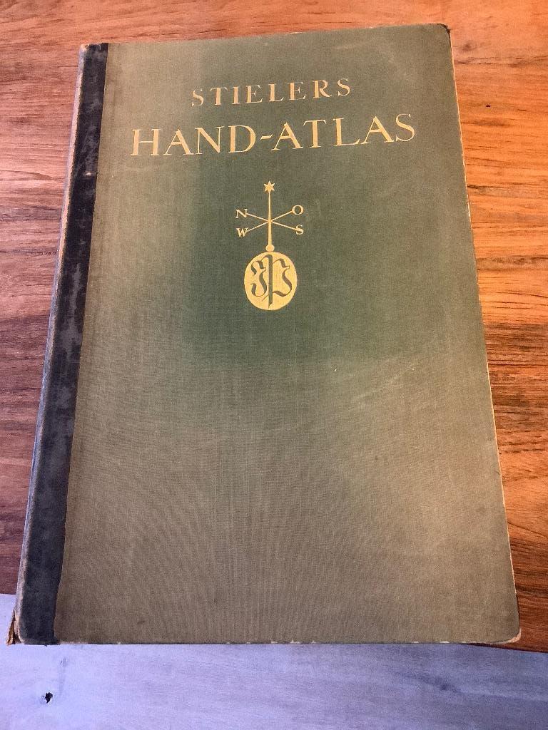 Atlas, Stielers Handatlas 1930-31, Overige atlassen, Ophalen of Verzenden, Zo goed als nieuw, 1800 tot 2000