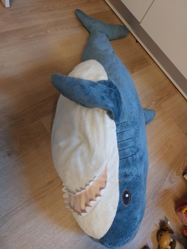 IKEA haai knuffel blahaj grote versie 100 cm, Ophalen of Verzenden