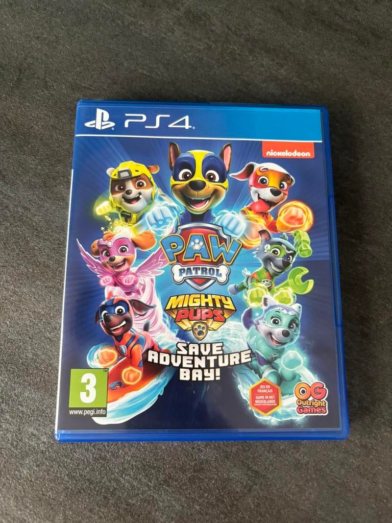 Paw Patrol: Mighty Pups Save Adventure Bay PS4, Avontuur en Actie, 1 speler, Ophalen of Verzenden, Zo goed als nieuw