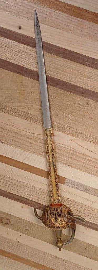 Vintage rapier / sabel, Verzamelen, Militaria | Algemeen, Ophalen of Verzenden, Overige soorten, Overige gebieden, Zwaard of Sabel