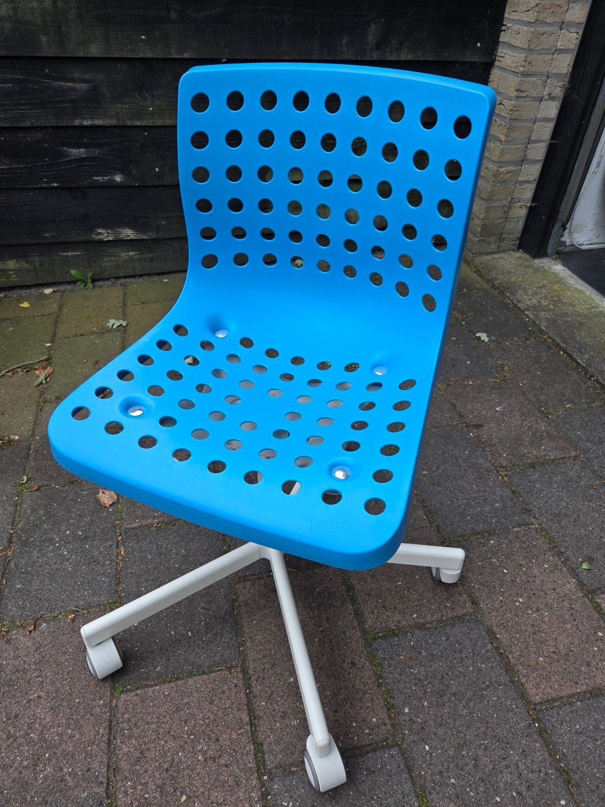Bureaustoel Ikea., Ophalen, Zo goed als nieuw, Blauw, Bureaustoel