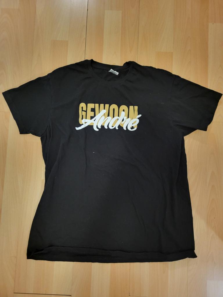 Hazes shirt XL, Ophalen of Verzenden, Zo goed als nieuw, Maat 56/58 (XL), Zwart