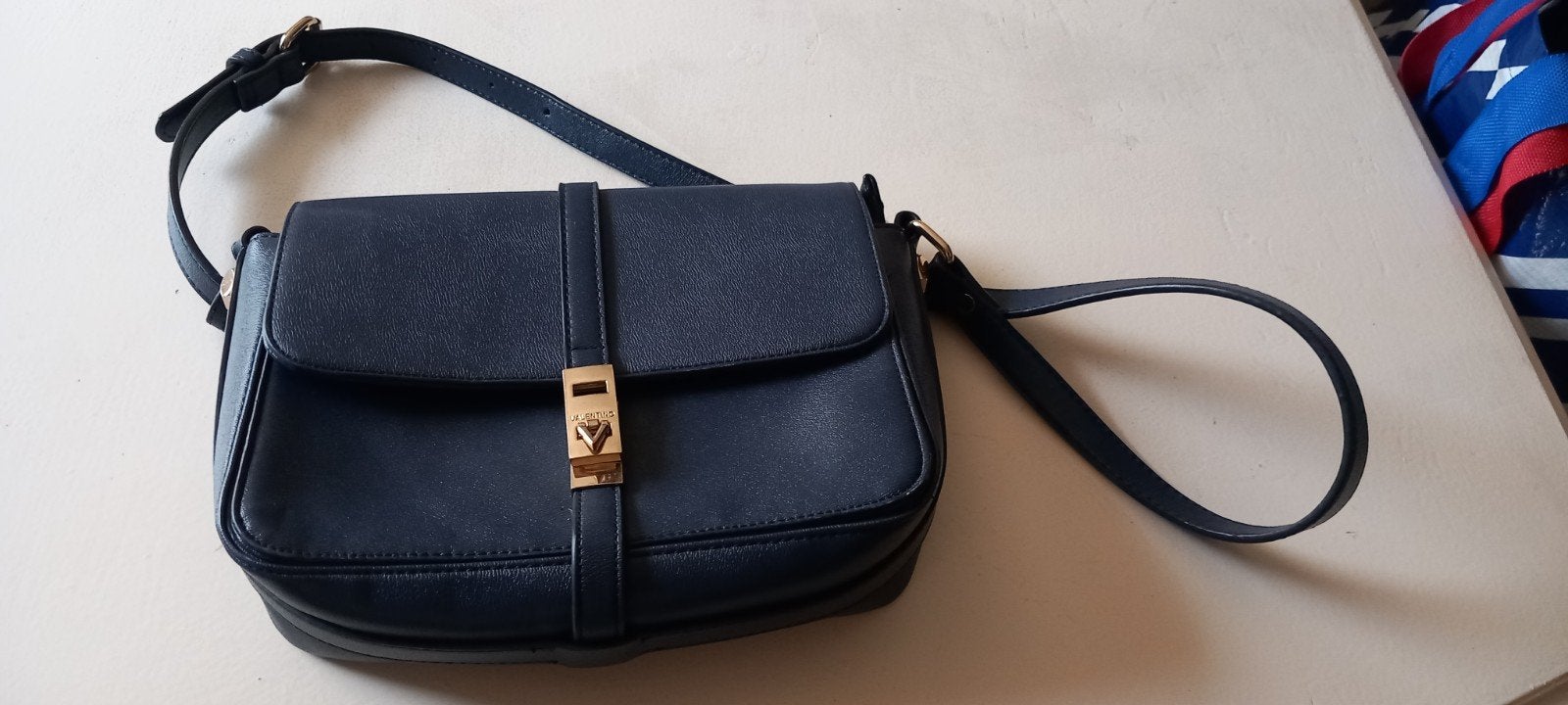 blauwe Valentino tas.  30 euro, Verzenden, Nieuw, Blauw, Schoudertasje