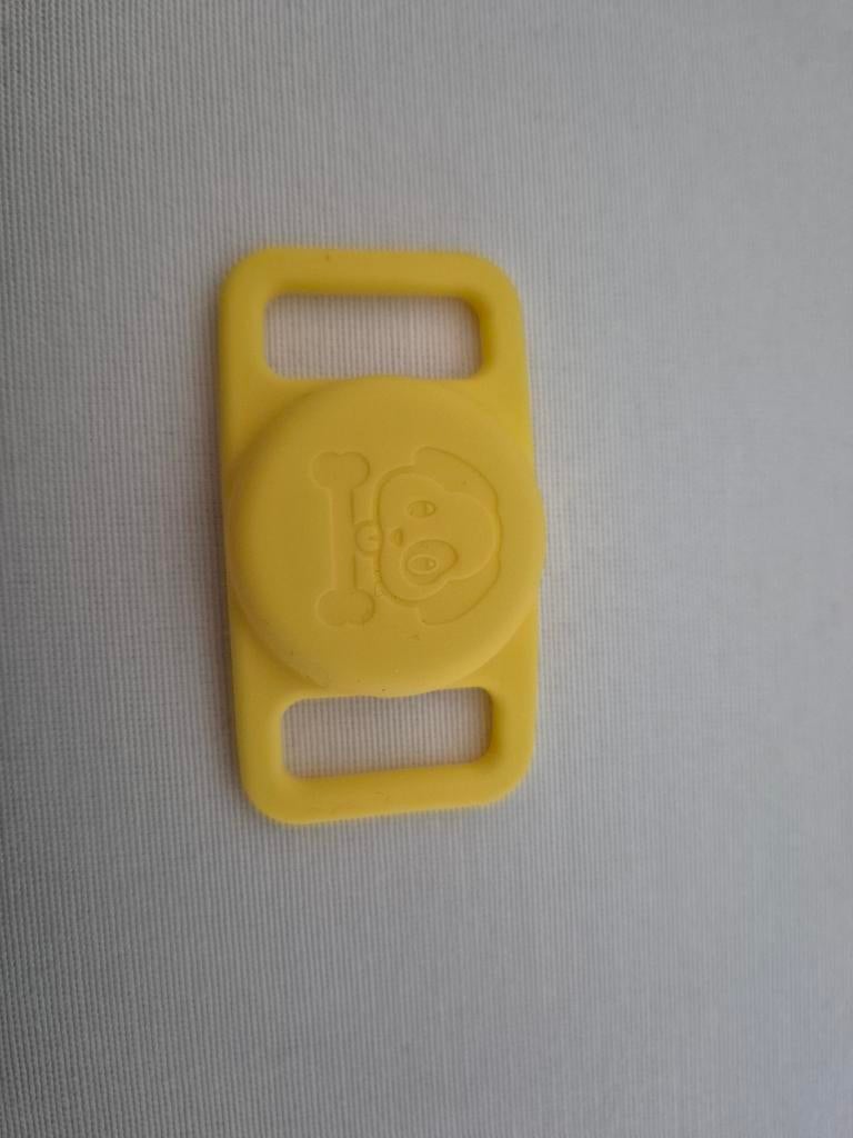 Honden tracker bevestigings hoesje geel, Verzenden, Nieuw