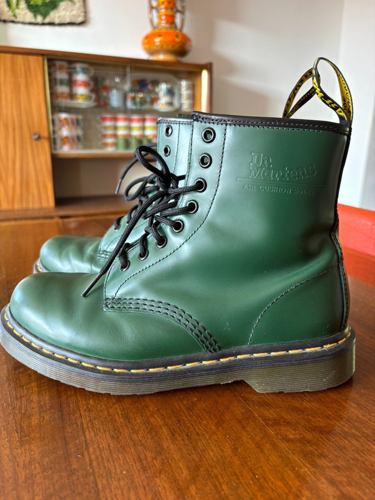 Dr Martens groen maat 39, Ophalen of Verzenden, Zo goed als nieuw, Groen