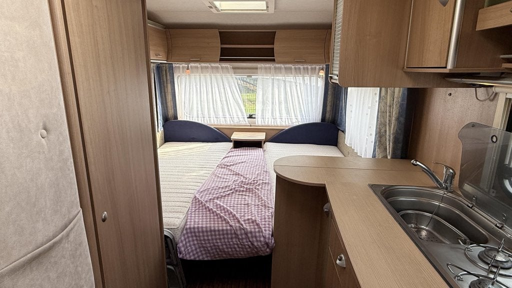 Bürstner Averso Fifty 500 TL bj 2008 met voortent e, Rondzit, Bedrijf, Bürstner, 5 tot 6 meter