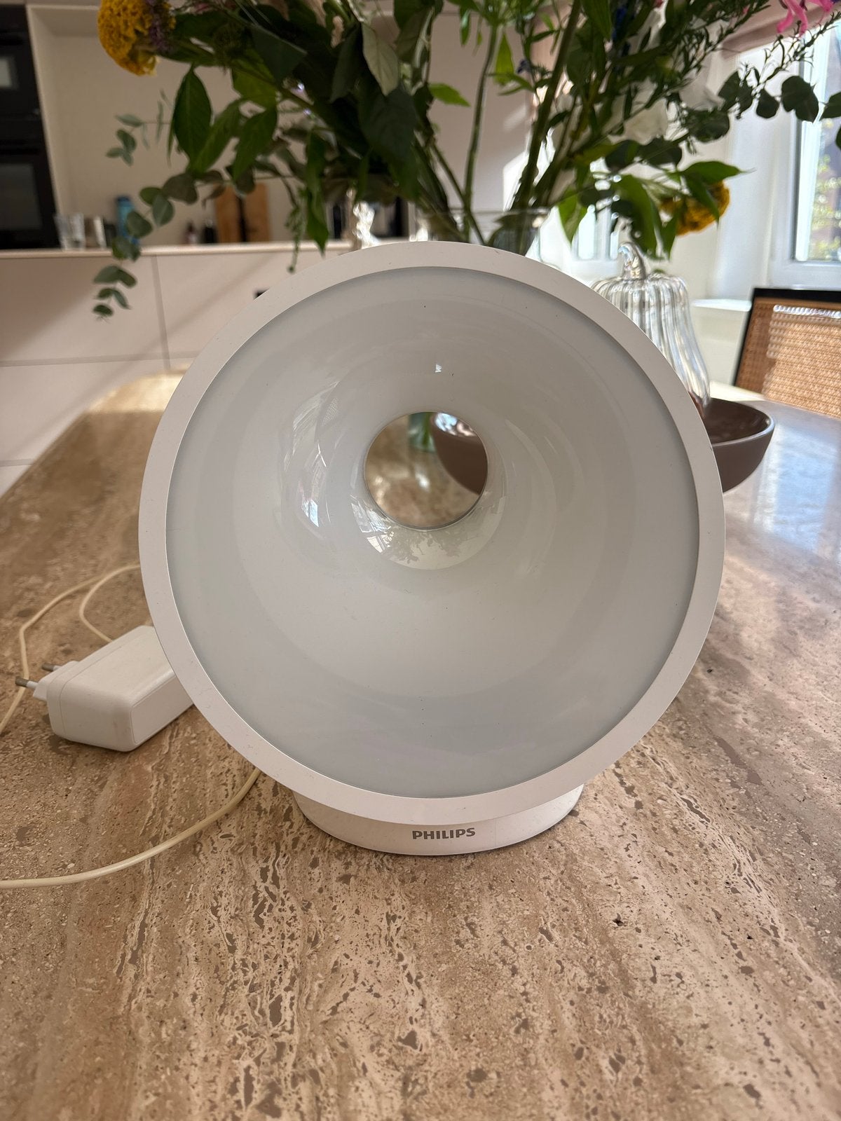 Philips Wake-up Light HF3520 - Lichtwekker, Ophalen, Kunststof, Nachtlamp, Wit