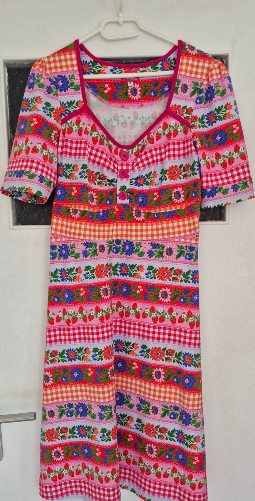 Jurkje Tante Betsy maat M, Maat 38/40 (M), Blauw, Ophalen of Verzenden, Zo goed als nieuw