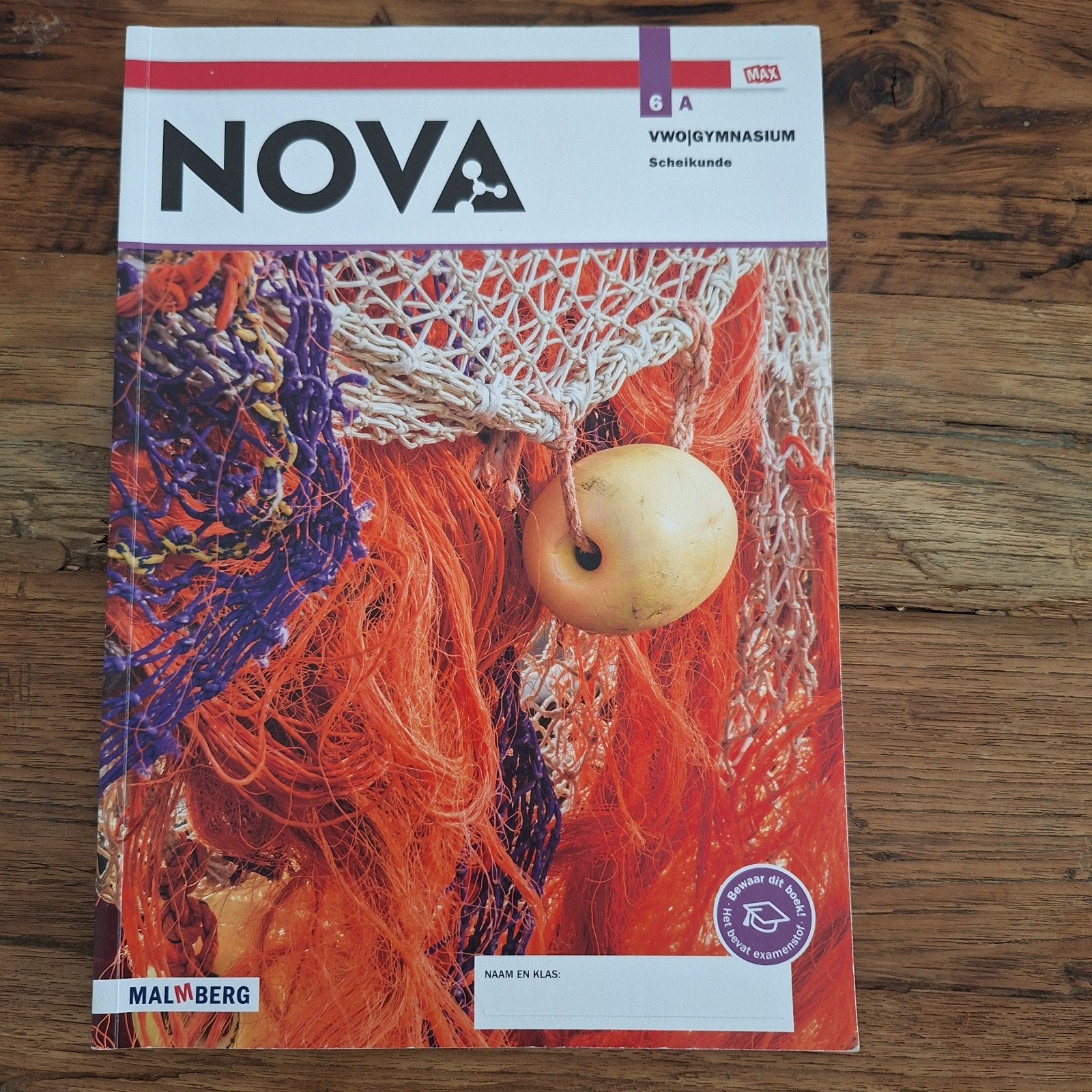 NOVA Scheikunde VWO Gymnasium 6A - Malmberg, VWO, Scheikunde, Leo Kwakernaat, Joris Schouten, Manon van der Waal, Bas Zoon, Ophalen of Verzenden