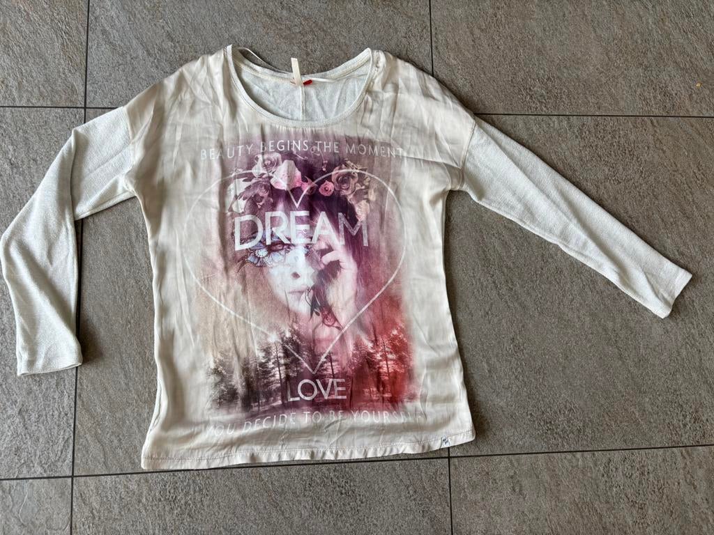 Mooie top met glimmers key largo girls maat 42, Kleding | Dames, Ophalen of Verzenden, Zo goed als nieuw, Maat 42/44 (L), Zonder mouw