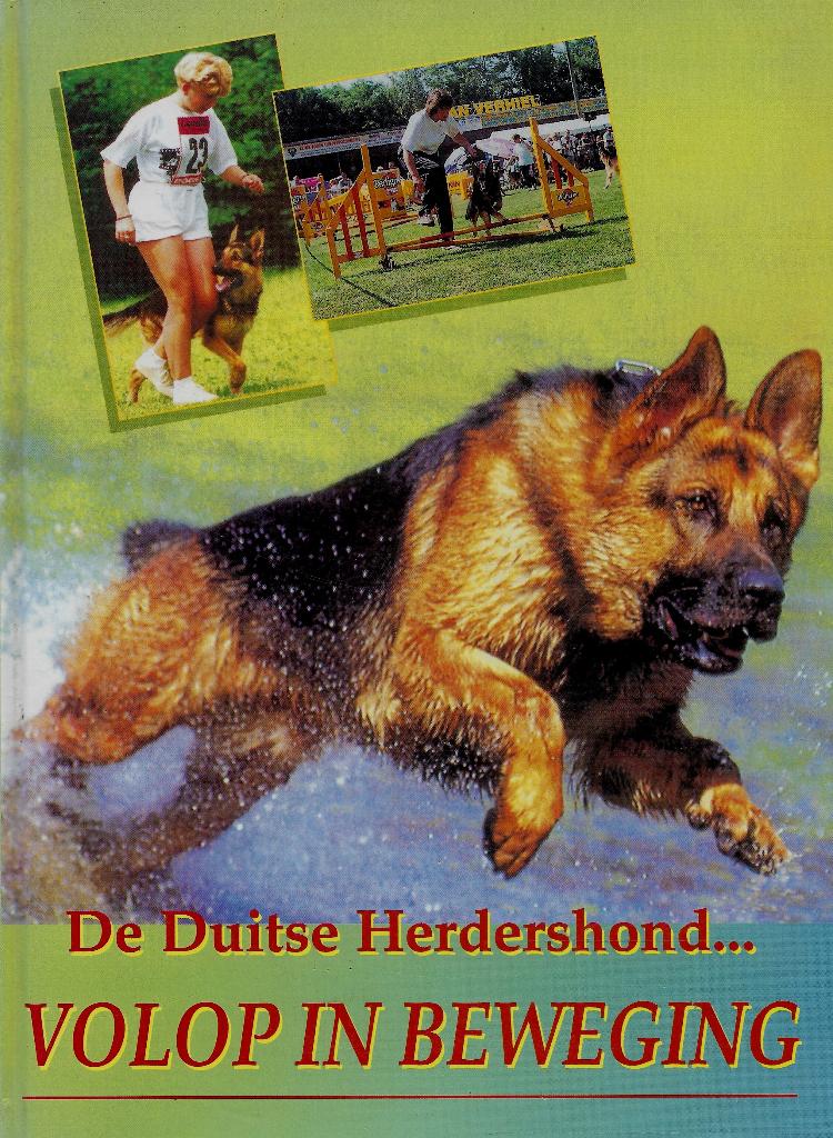 DE DUITSE HERDERSHOND ..VOLOP IN BEWEGING ., Boeken, Ophalen of Verzenden, Zo goed als nieuw, Honden